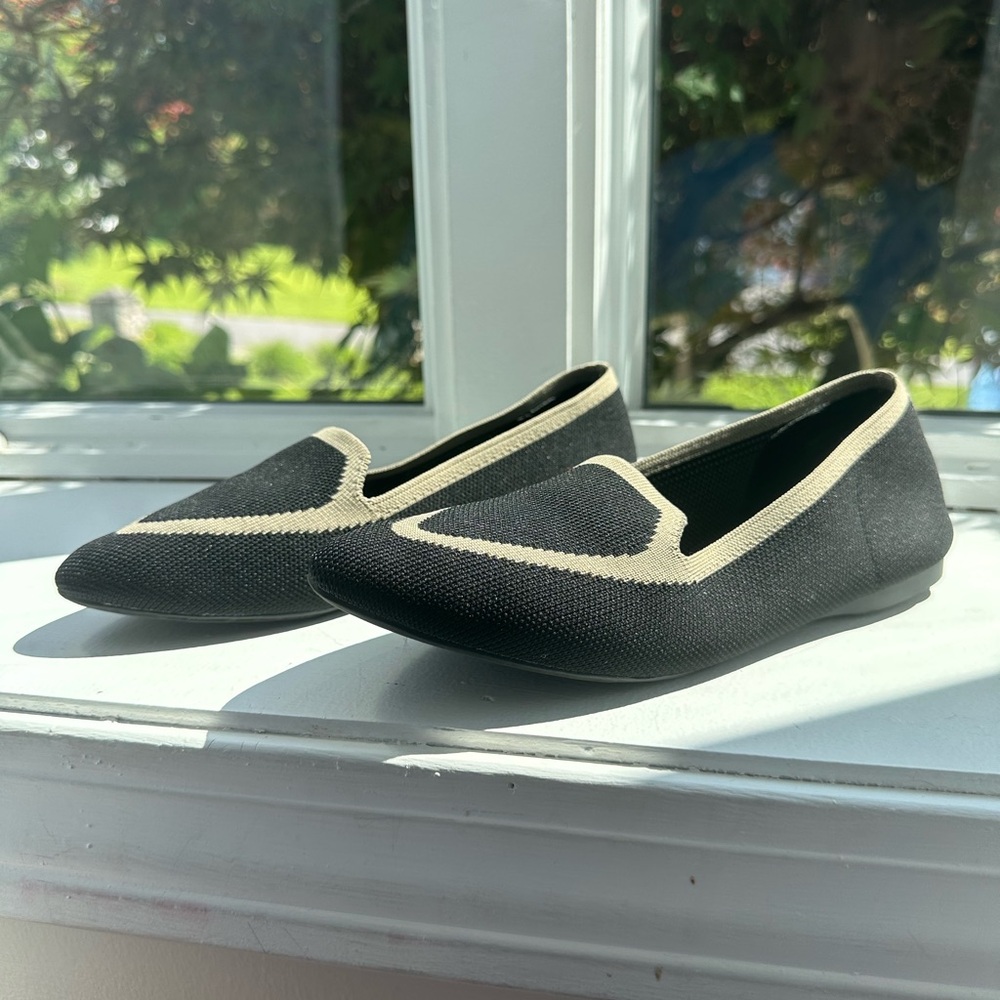 Birdies Blackbird Black/Tan Women's flats